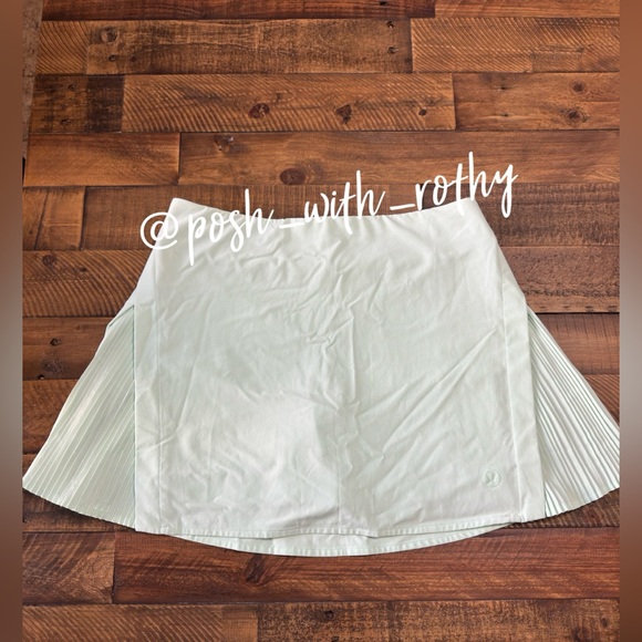 🍋 Lululemon Peek Pleat High-Rise Tennis Skirt - Picture 2 of 12